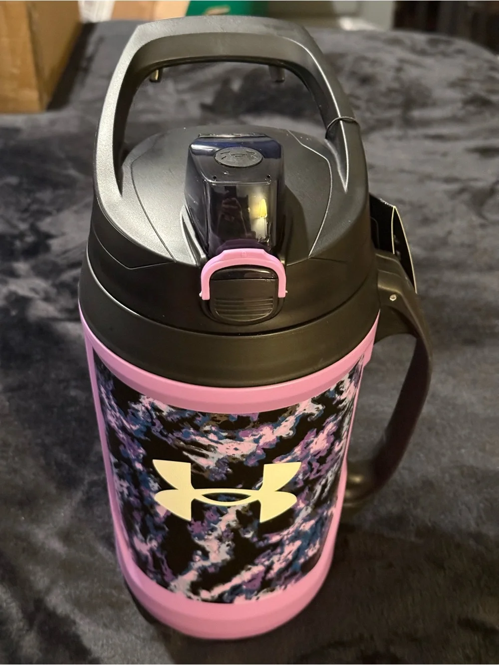 Under Armour Purple 64oz Playmaker Water Jug